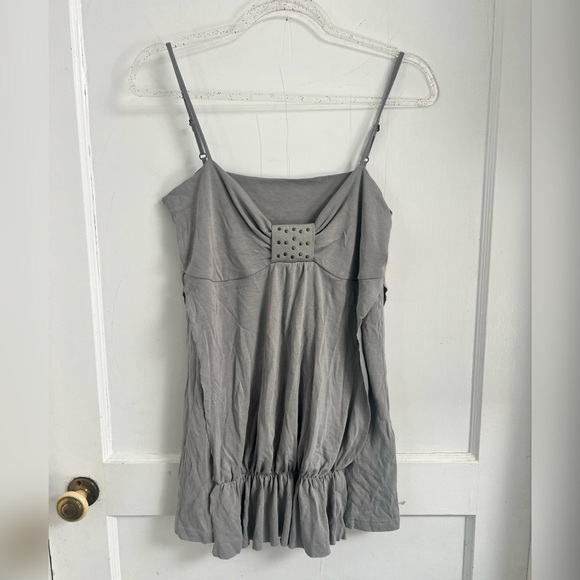Beau & Soleil 100% Organic
Bamboo 90s y2K Trending NEW grey top Size L - Picture 1 of 3
